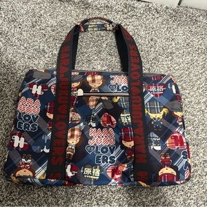 Harajuku Lovers British Plaid Print Laptop Case
